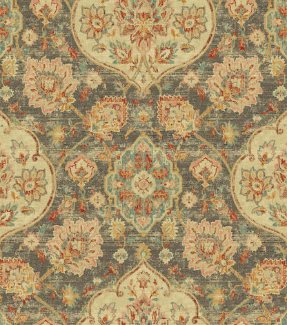 Surface Style 20.5' x 18' Smoke Caspian Peel & Stick Wallpaper