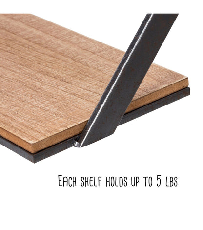 Honey Can Do Set of Three Metal Decorative Shelf