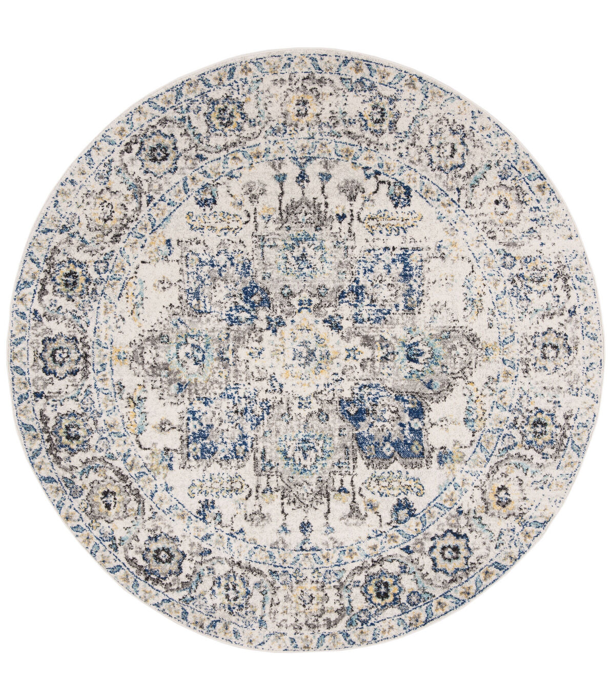 Safavieh Madison 603 Grey / Ivory 5'3" X 5'3" Round