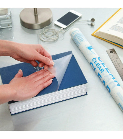 Con-Tact Shelf Liner Clear Matte Adhesive 18inx20ft Peel & Stick
