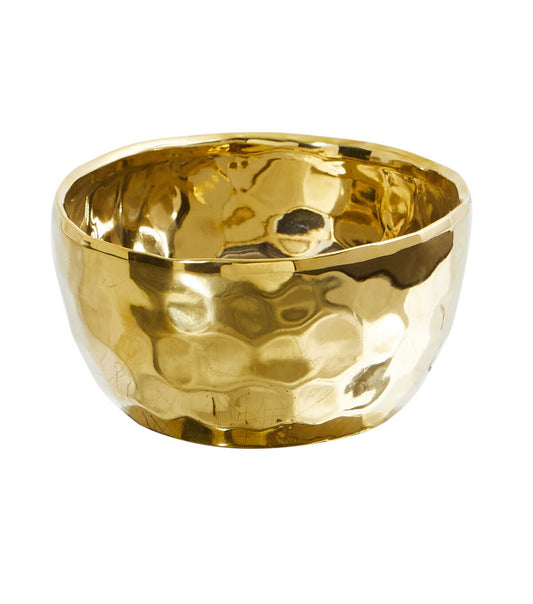 Nearly Natural 7" Designer Gold Bowl