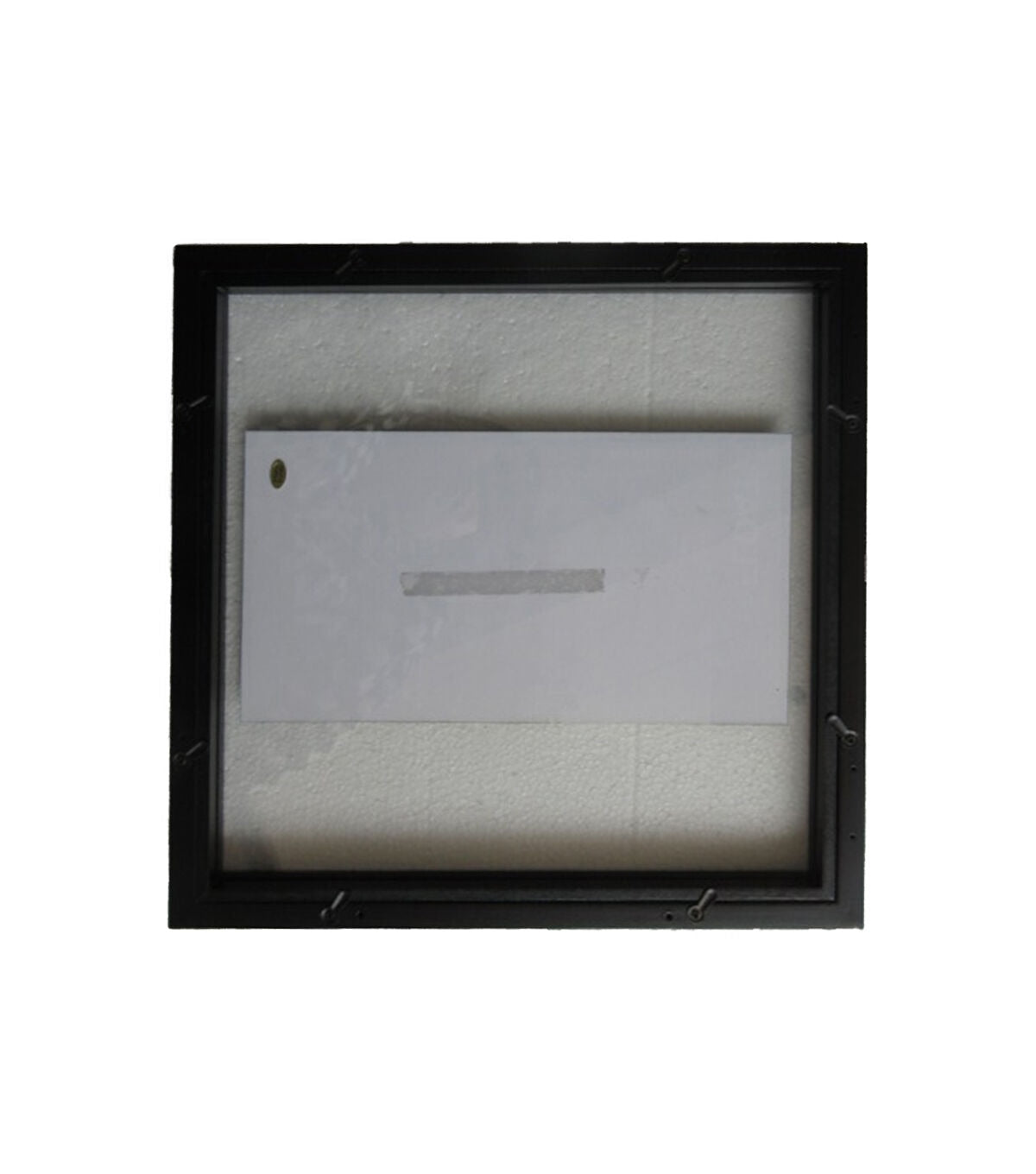 Innovative Creations 12" x 12" Black Wood Float Photo Frame