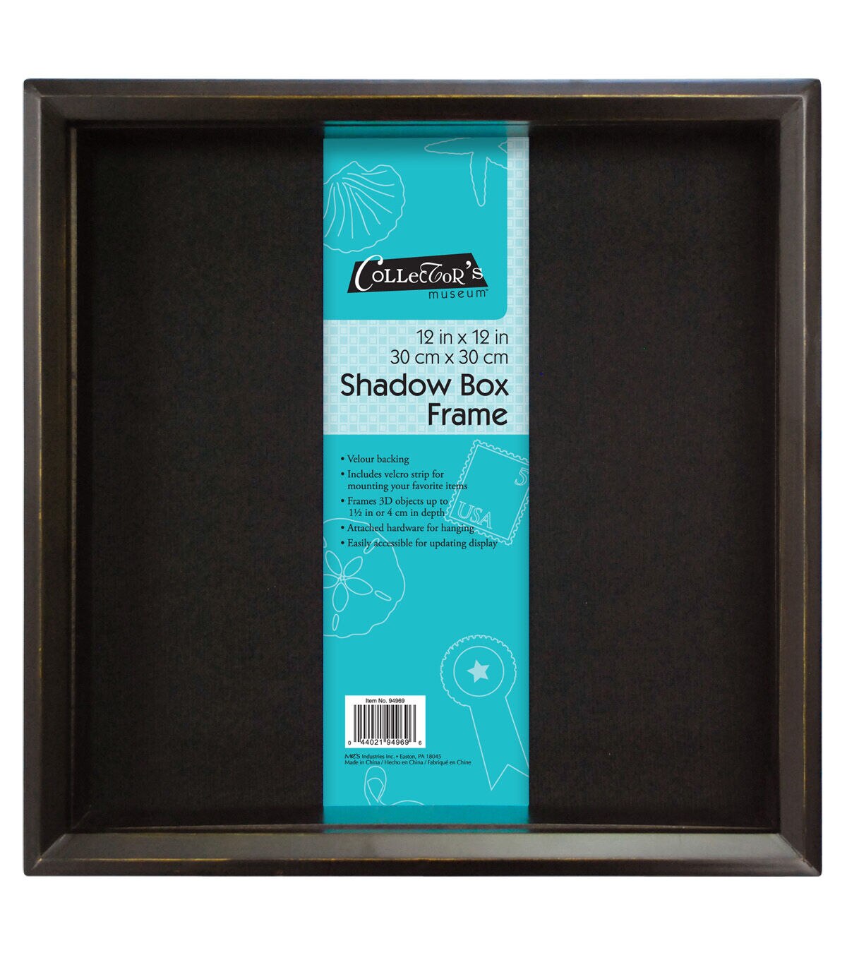 MCS 12" x 12" Bronze Shadowbo x Frame