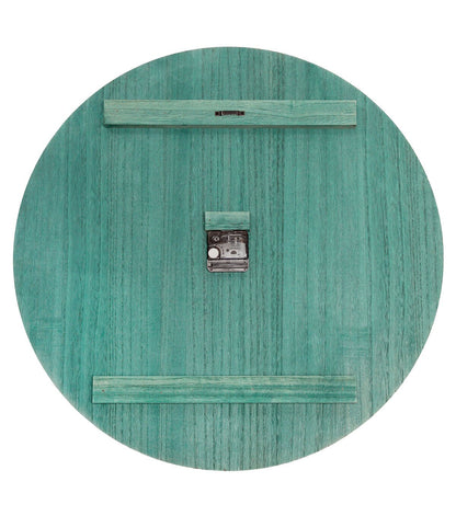 All The Rages Wood Plank 23" Large Rustic Coastal Wall Clock