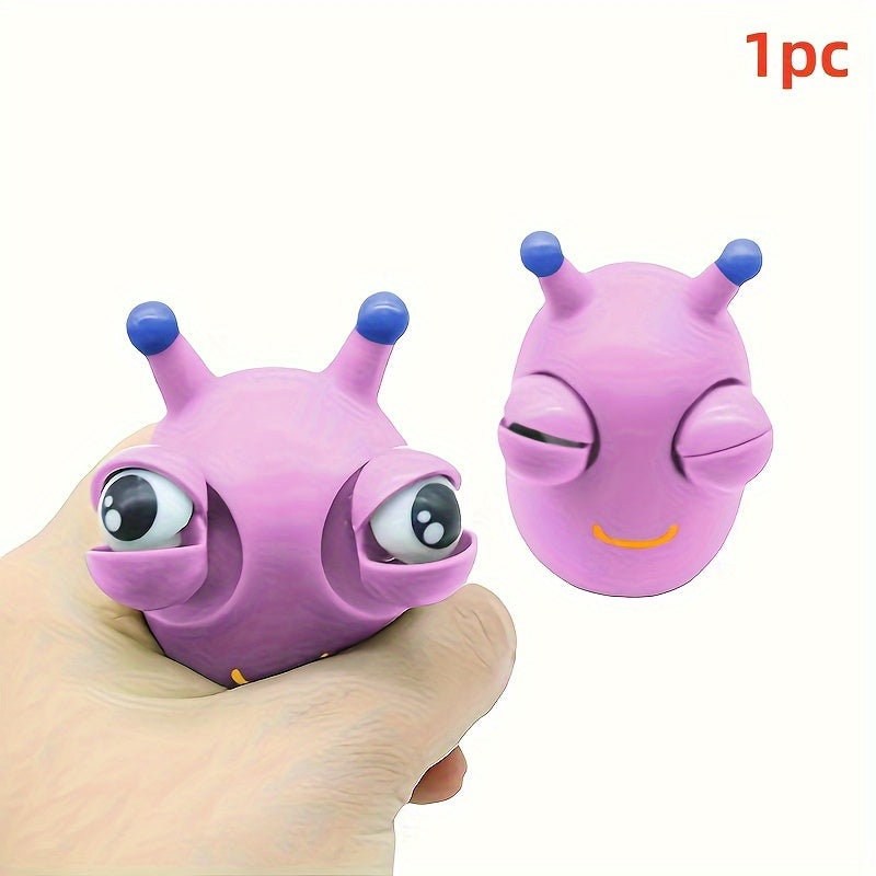 1 ou 2 ou 3 jouets Bugs rigolos aux yeux qui sortent quand on les presse - 12 couleurs au choix - Idéal pour cadeaux ou goodies de fête