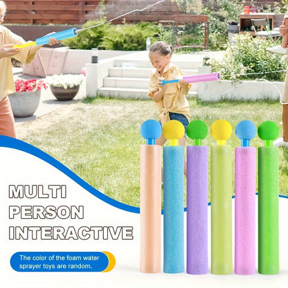 4\u002F8 pièces, Pistolet à Eau de Plage d'Été Miniature Couleur Aléatoire avec Fusil à Eau Haute Pression à Rétraction pour Jeux de Fête et Activités Extérieures
