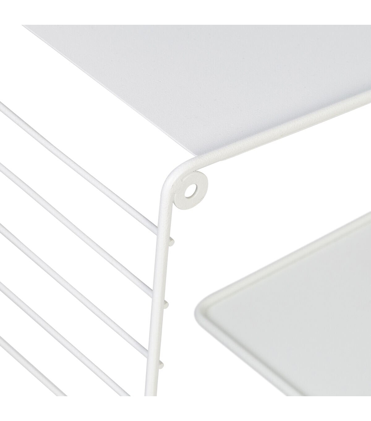 Honey Can Do Metal Floating Decorative Shelf