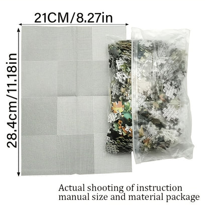 Puzzle Grand Défi 1000 pièces - Scène asiatique vibrante avec cerisiers en fleurs et pagodes, papier épais et résistant, art décoratif DIY pour amateurs, sans cadre - Cadeau idéal pour anniversaires, fêtes, casse-têtes, parfait pour Noël