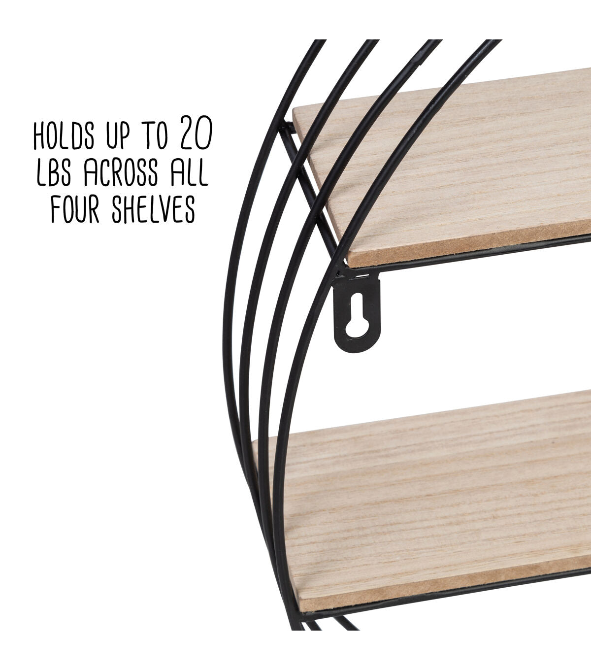 Honey Can Do Circular Metal Wall Décor