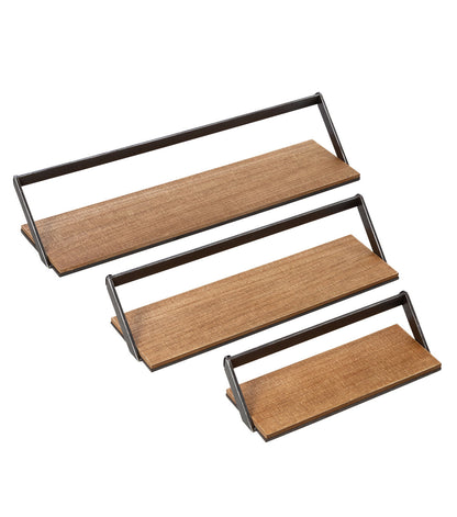 Honey Can Do Set of Three Metal Decorative Shelf