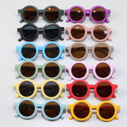 12 paires de lunettes rondes multicolores pour garçons et filles - Lunettes décoratives personnalisées, pratiques et à la mode - Cadeaux de fête, nécessités quotidiennes pour les diplômés, lunettes mignonnes
