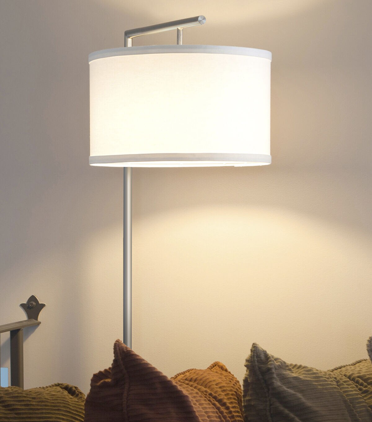 Brightech Montage Modern LED Floor Lamp - Nickel