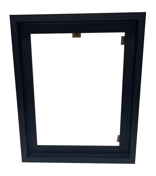 11" x 14" Black Canvas Float Frame by Place & Time