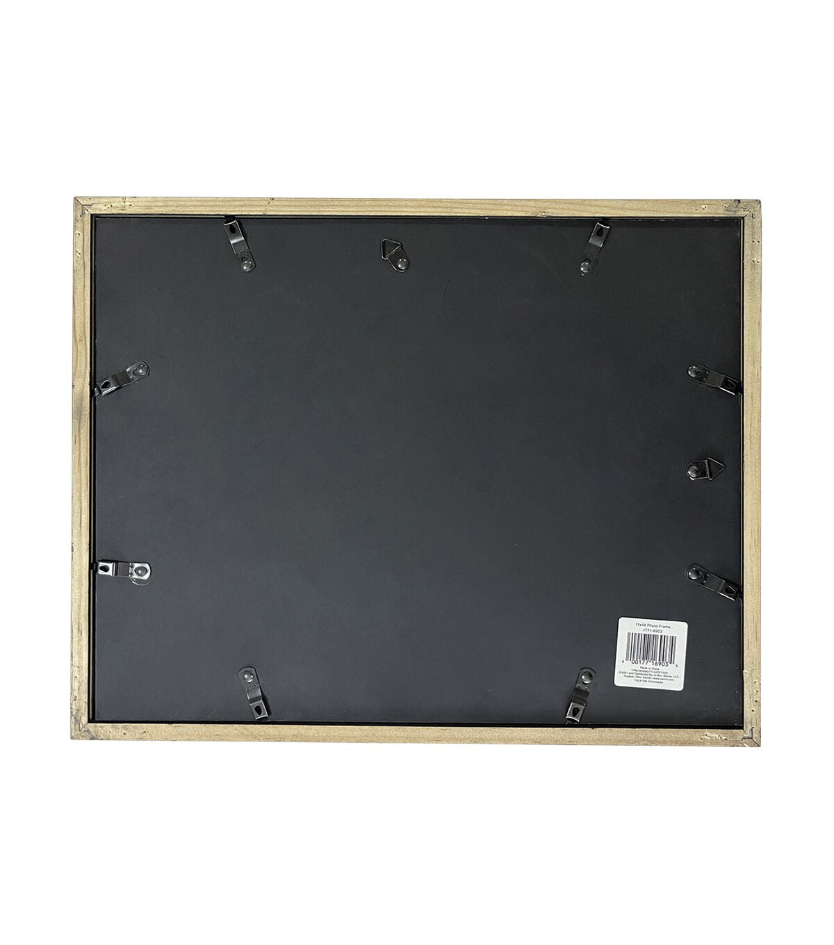 Innovative Creations Black Wooden Frame with Mat 11"x14"