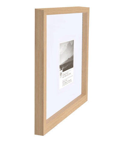 15" x 15" Matted to 5" x 7" Natural Wall Frame by Place & Time
