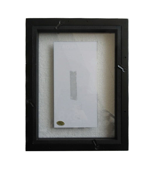 Innovative Creations 6" x 8" Black Wood Float Frame