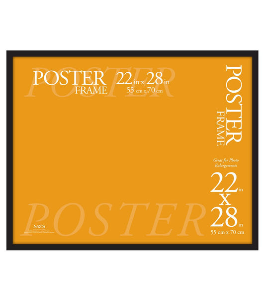 MCS 22" x 28" Plastic Black Gallery Poster Frame