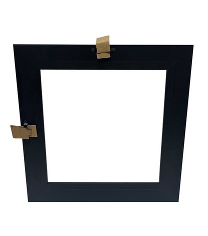 10" x 10" Black Canvas Float Frame by Place & Time