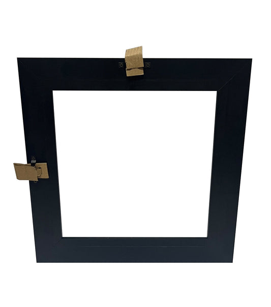 10" x 10" Black Canvas Float Frame by Place & Time