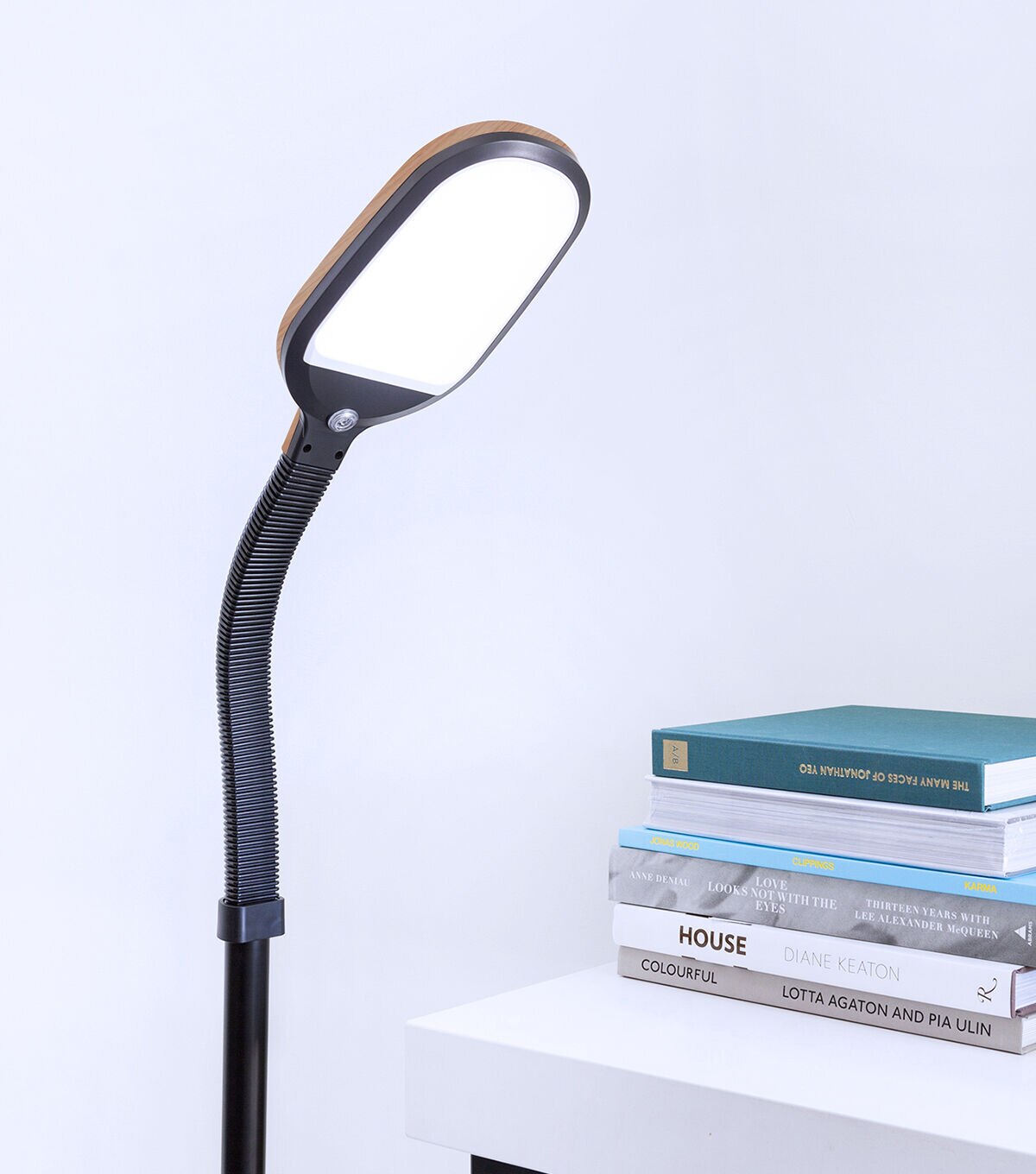 Brightech Litespan LED Floor Lamp - Wood
