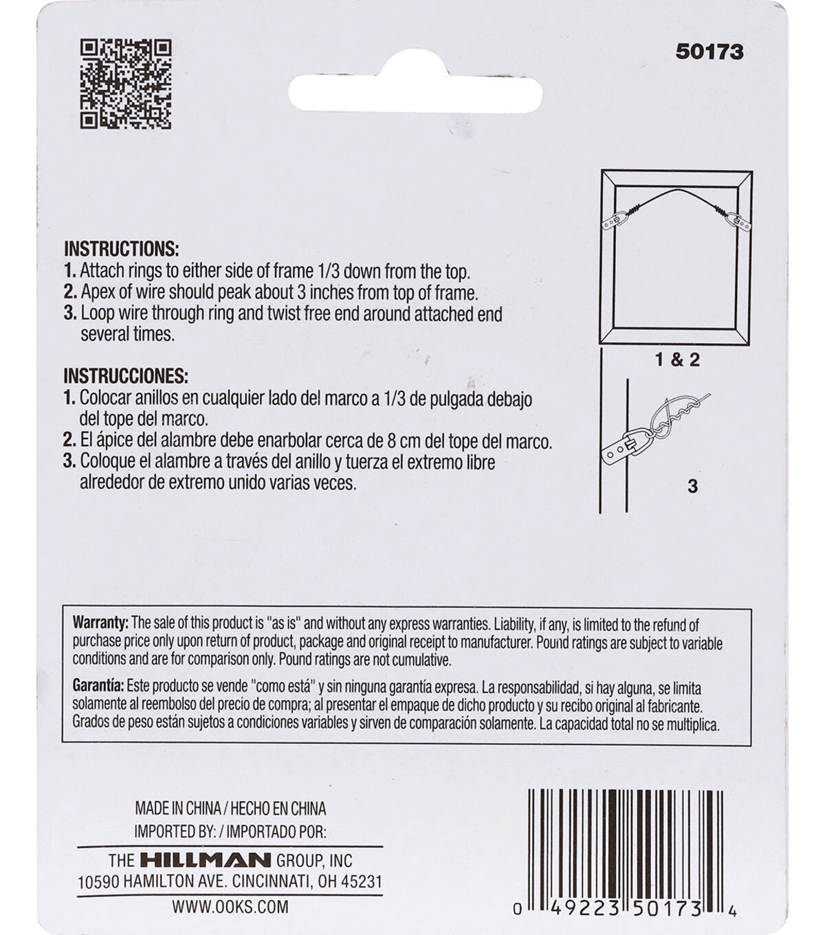 Ook 9' Picture Hanging Wire 30lbs