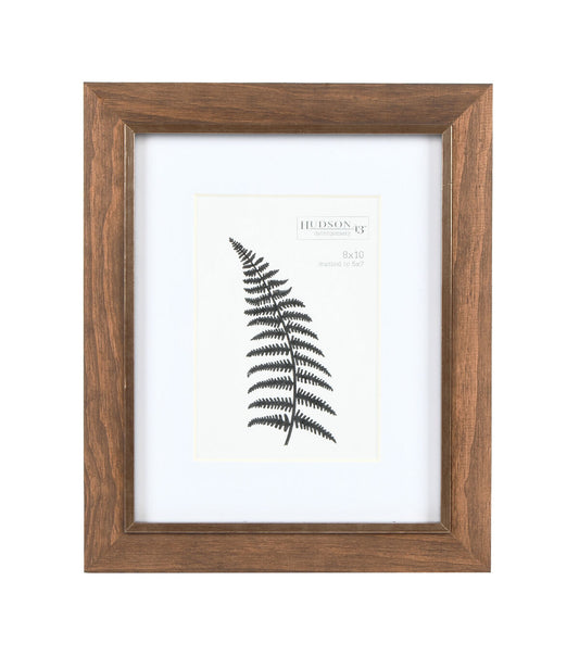 8" x 10" Matted to 5" x 7" Wood Tabletop Picture Wall Frame by Hudson 43