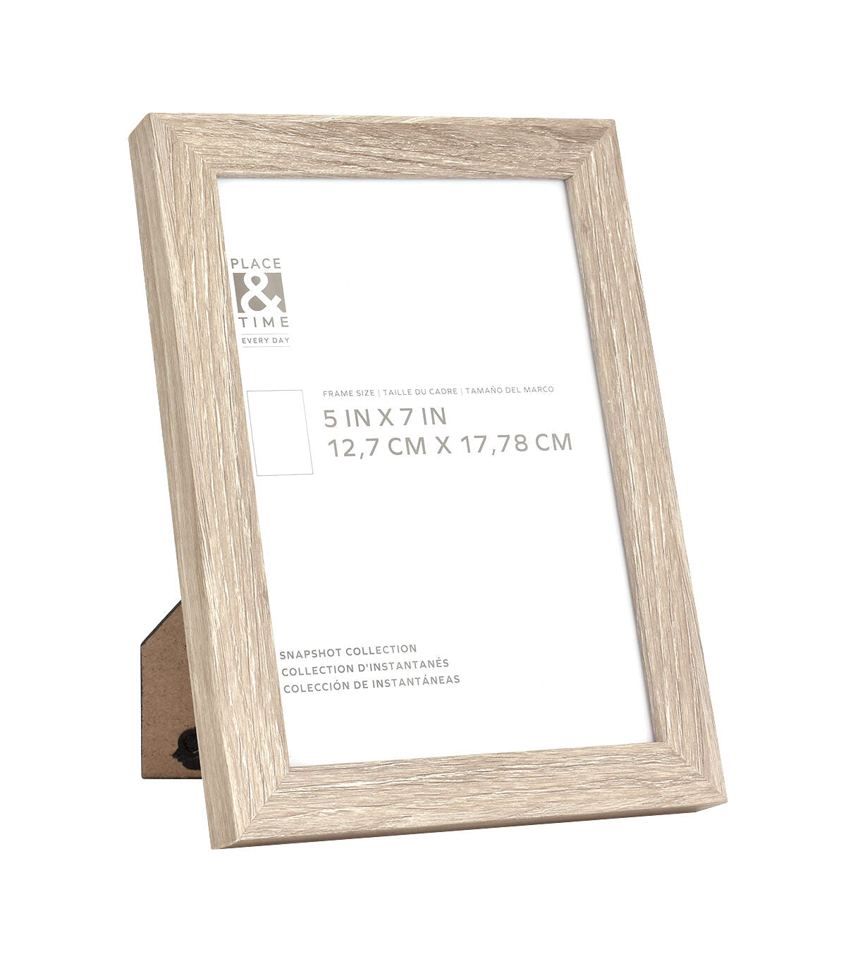 5" x 7" Snapshot Wood & Glass Wall Picture Frames 3pk by Place & Time