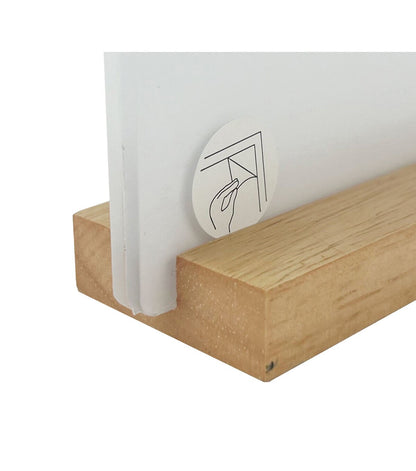 6" x 4" Acrylic Tabletop Picture Frame With Wood Base by Place & Time