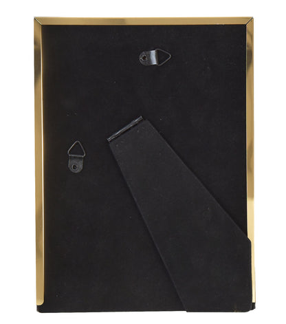 5" x 7" Black & Gold Enamel Tabletop Picture Frame by Place & Time