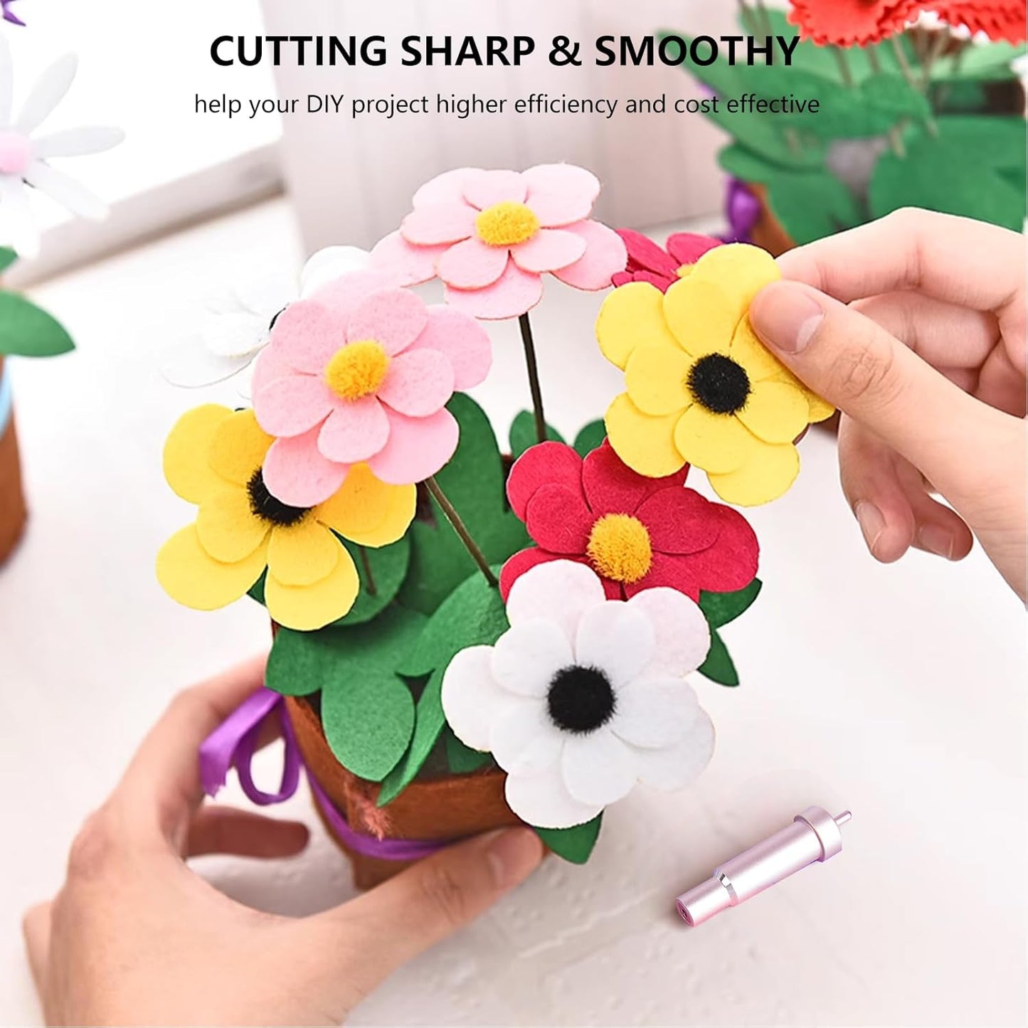 Deep Cut Blade for Cricut Maker 3/4/Maker/Explore 3/4/Air 2/Air/One/Venture,60° Deep Point Blade and Housing for Cutting Metallic/Genuine Leather, Craft/EVA Foam, Aluminum Foil, Magnetic Sheet,Etc