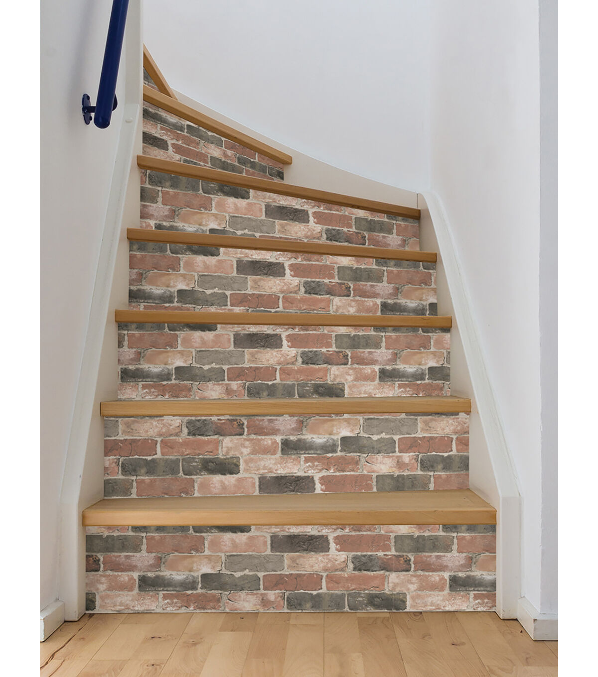 WallPops NuWallpaper Peel and Stick Wallpaper Newport Reclaimed Brick