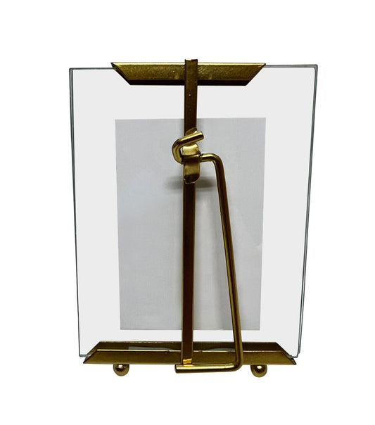 2" x 3" Bronze Edged Transparent Tabletop Picture Frame by Place & Time