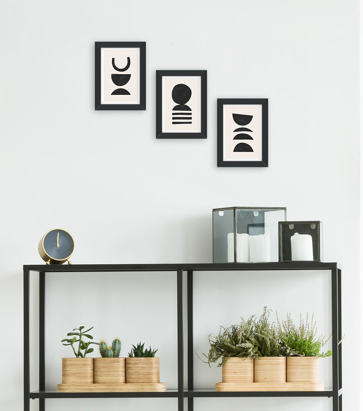 5" x 7" Snapshot Wood & Glass Wall Picture Frames 3pk by Place & Time