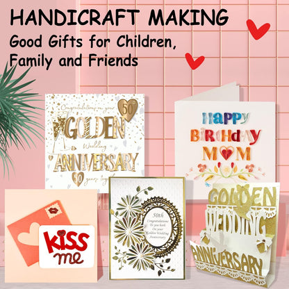 Accessories Bundle for Cricut Machine Maker, Compatible with Cricut Machine, Cricut Maker Weeding Tool, Colored Pencil, Cutting Mat, Scraper, Ruler, Adapter Suitable for Beginners Artisans 44 PCS