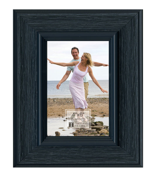 Timeless 4" x 6" Cascade Blue Tabletop Picture & Wall Frame