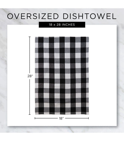 Design Imports Set of 6 Rainbow Kitchen Towels & Dishcloths