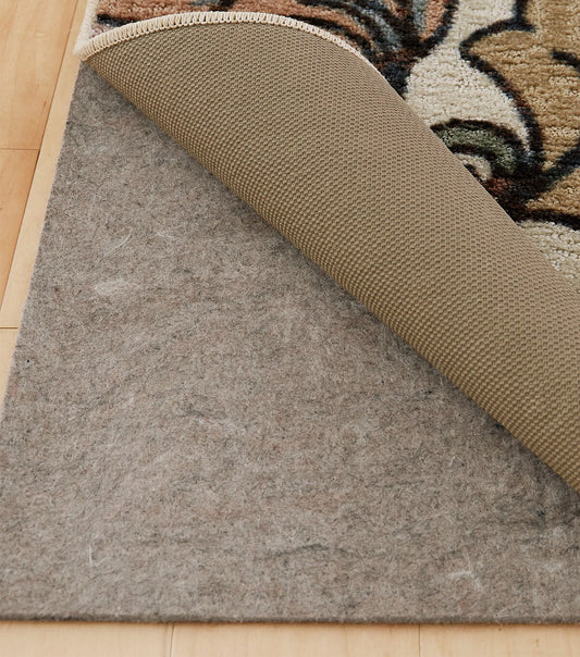 Dual Surface 1/4 Inch Rug Pad Gray 5' X 7'