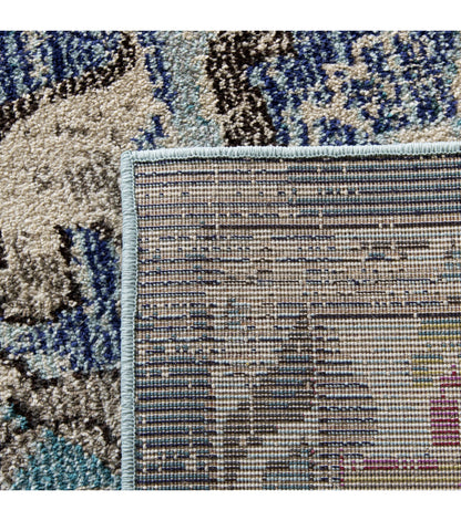 Safavieh Monaco 243 Navy / Lt. Blue 3' X 5' Sm. Rectangle