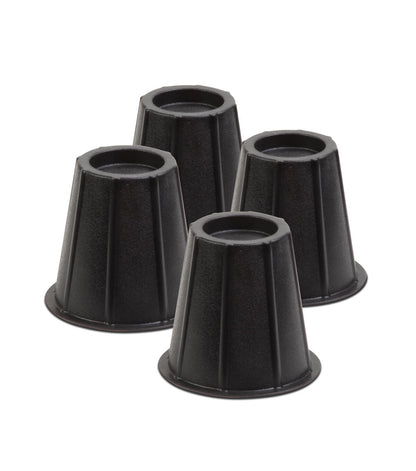 Honey Can Do Bed Risers Black 6"