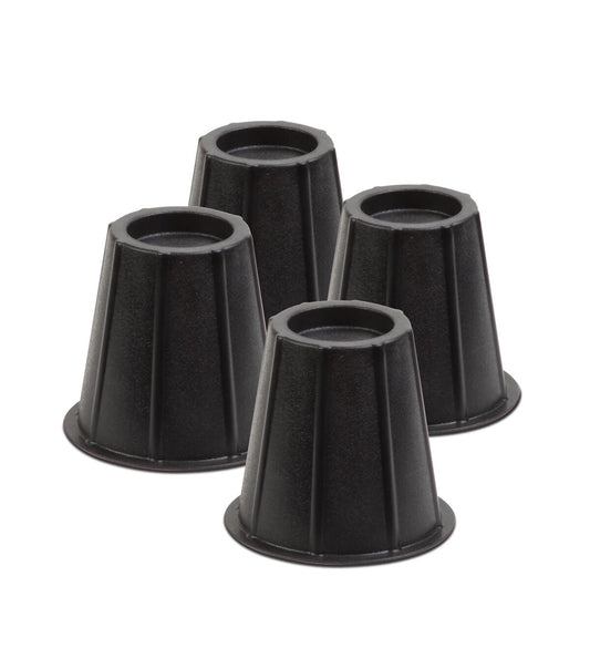 Honey Can Do Bed Risers Black 6"