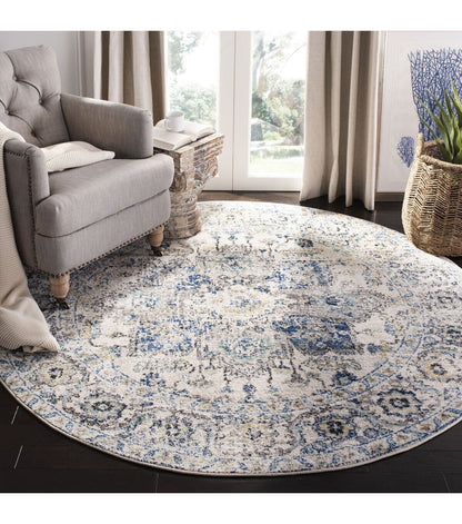 Safavieh Madison 603 Grey / Ivory 5'3" X 5'3" Round
