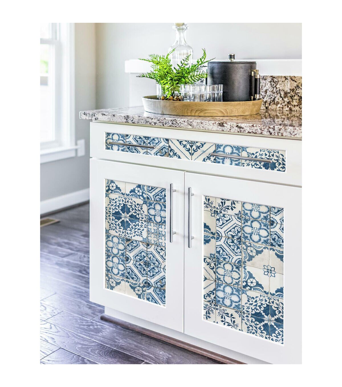 RoomMates Mediterranean Tile Peel And Stick Wallpaper