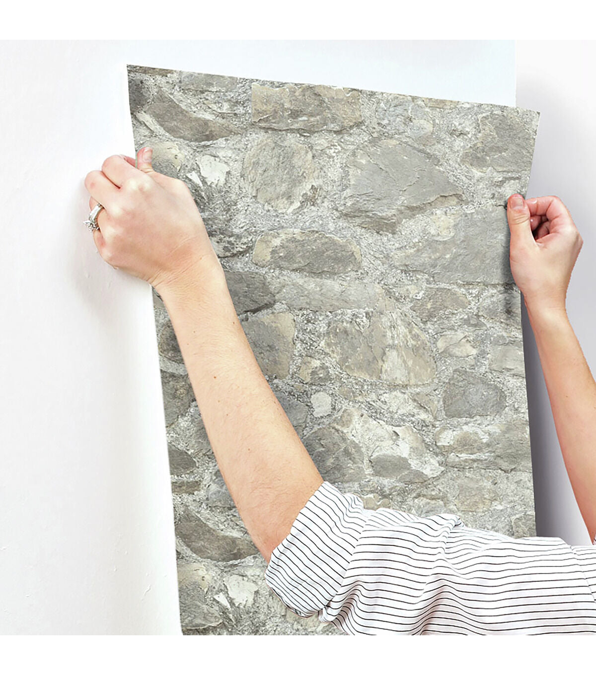RoomMates Wallpaper Weathered Stone