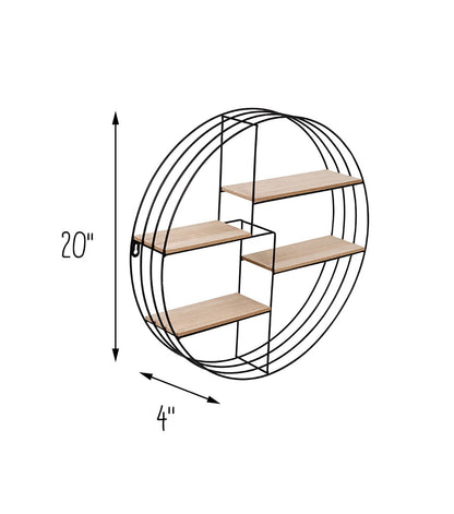Honey Can Do Circular Metal Wall Décor