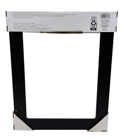 11" x 14" Black Canvas Float Frame by Place & Time