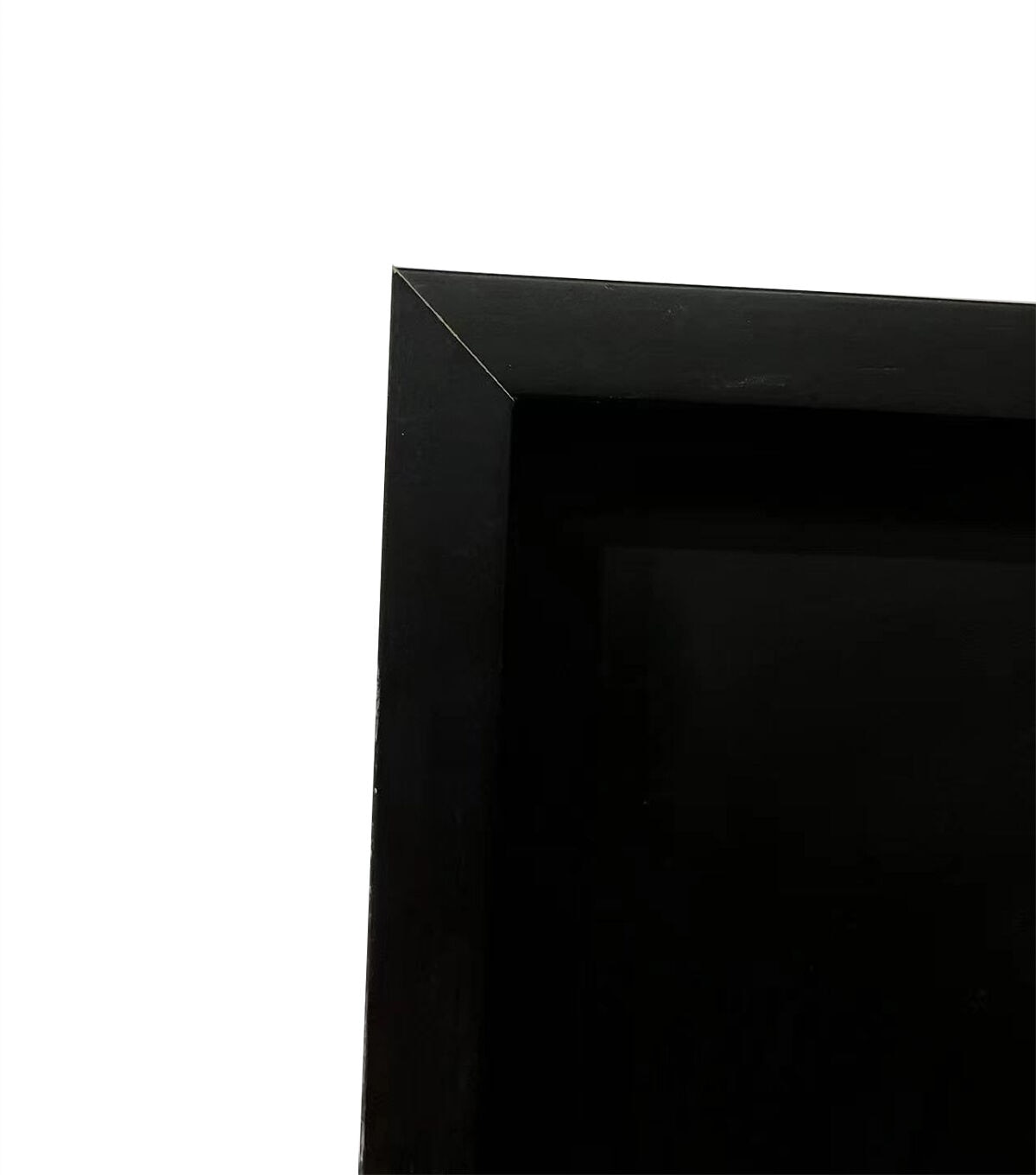 Innovative Creations Black Wooden Frame with Mat 12" x 12"