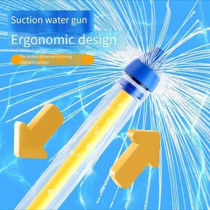 Un pistolet à eau d'été, une idéale pour les batailles de ballons d'eau et les jeux de plage, un grand pistolet à eau à tirer par la corde adapté pour le rafting adulte.