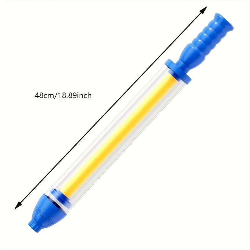 Un pistolet à eau d'été, une idéale pour les batailles de ballons d'eau et les jeux de plage, un grand pistolet à eau à tirer par la corde adapté pour le rafting adulte.