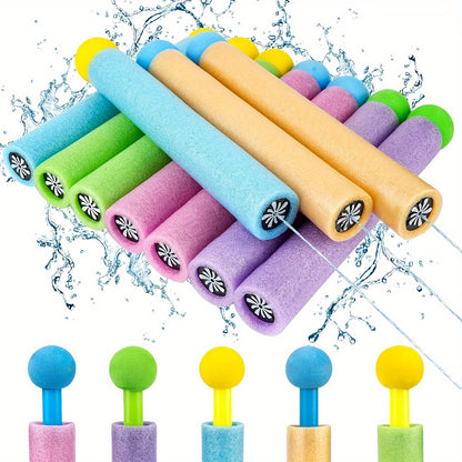 4\u002F8 pièces, Pistolet à Eau de Plage d'Été Miniature Couleur Aléatoire avec Fusil à Eau Haute Pression à Rétraction pour Jeux de Fête et Activités Extérieures