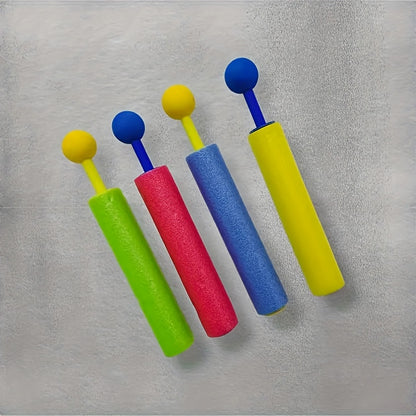 1\u002F1pc Pistolet à eau d'été aléatoire de quatre couleurs avec pulvérisateur perle en EVA - tirable, couleur mélangée, jouet sportif extérieur adapté pour jouer sur la plage